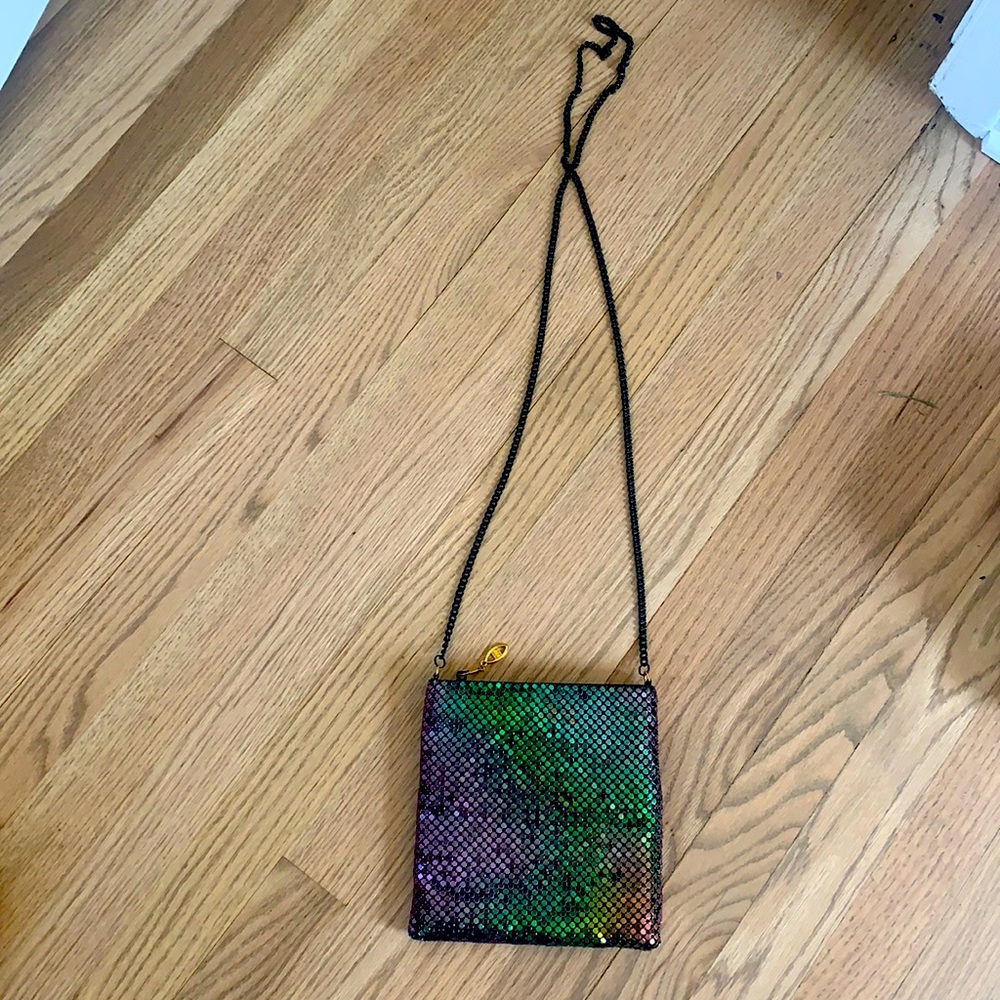 Vintage 🌈 chain metal purse